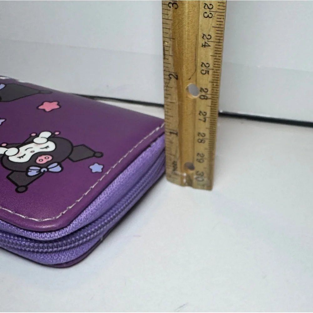 Kuromi Purple Wallet Cute NWT Hello Kitty Friends